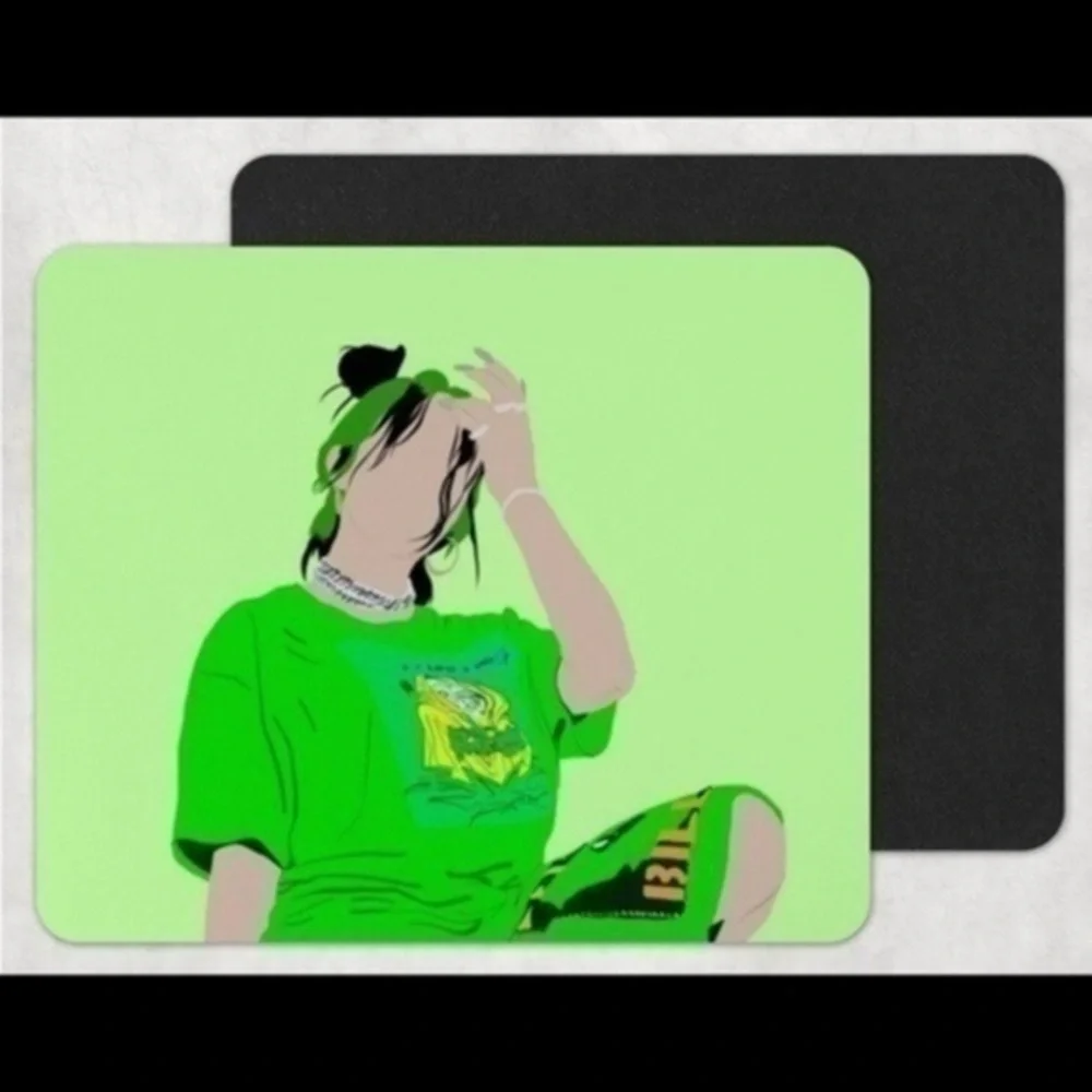 BILLIE Eillish Illustration Mouse Pad